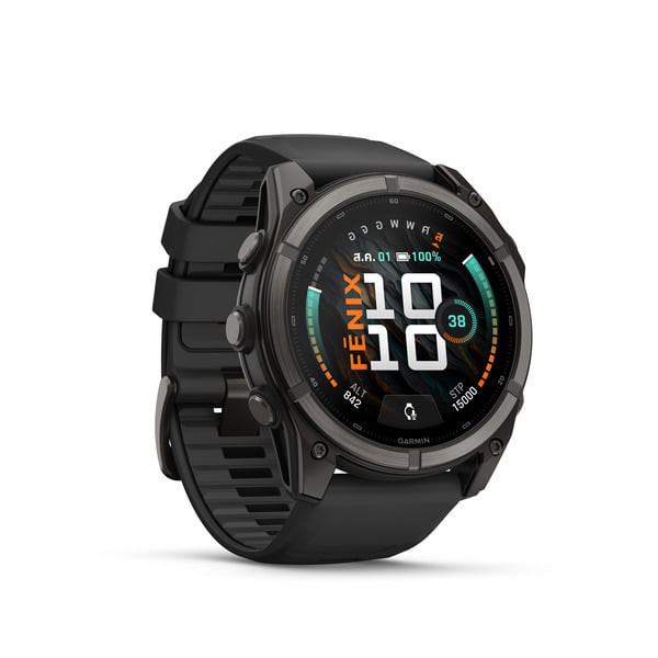 นาฬิกาสมาร์ทวอทช์ GARMIN FENIX 9 51MM CARBON GRAY DLC TITANIUM สี BLACK_2